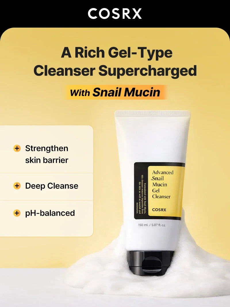 COSRX Advanced Snail Mucin Gel Cleanser
