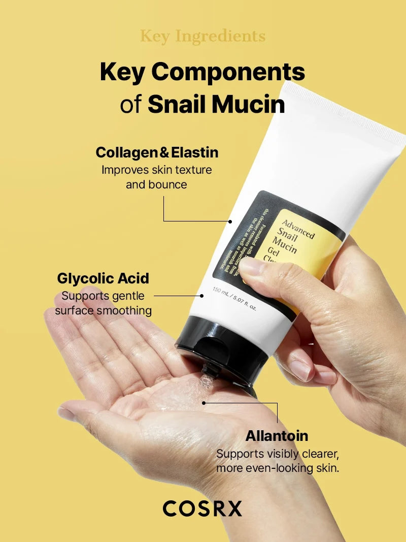 COSRX Advanced Snail Mucin Gel Cleanser