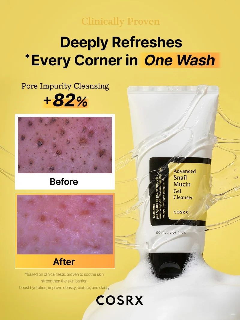 COSRX Advanced Snail Mucin Gel Cleanser