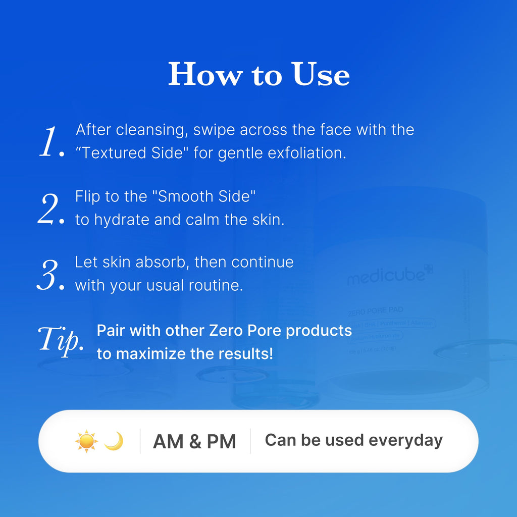 medicube Zero Pore Pads