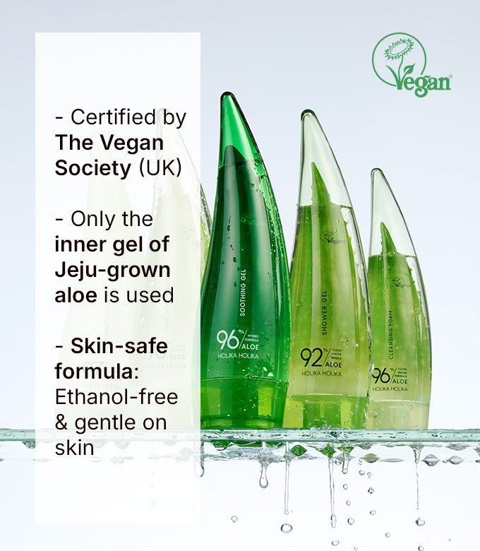 Holika Holika Aloe Soothing gel + Shower Gel [Mini]