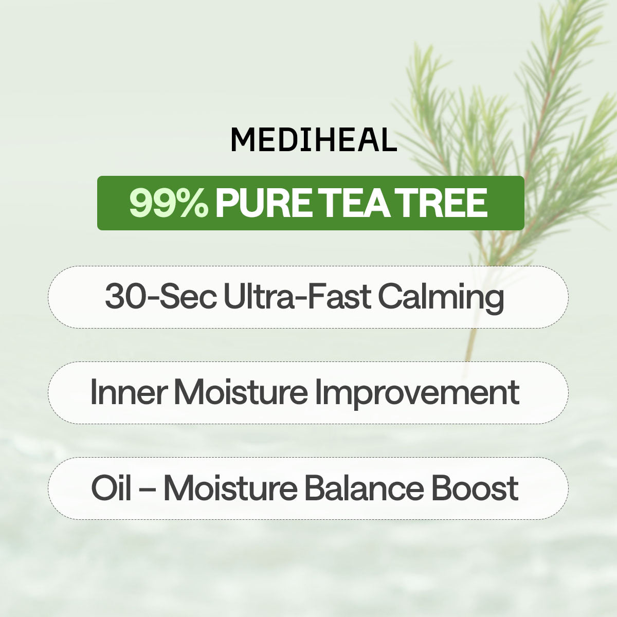 Mediheal Teatree Essential Mask Calming Moisture
