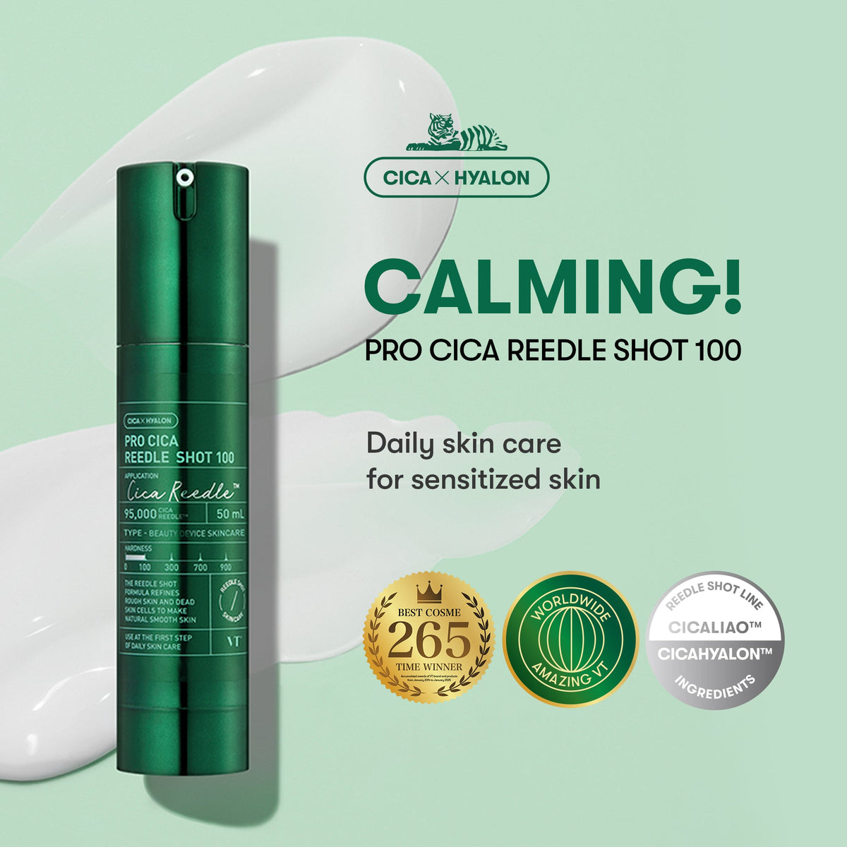VT Cosmetics Pro cica reedle shot 100