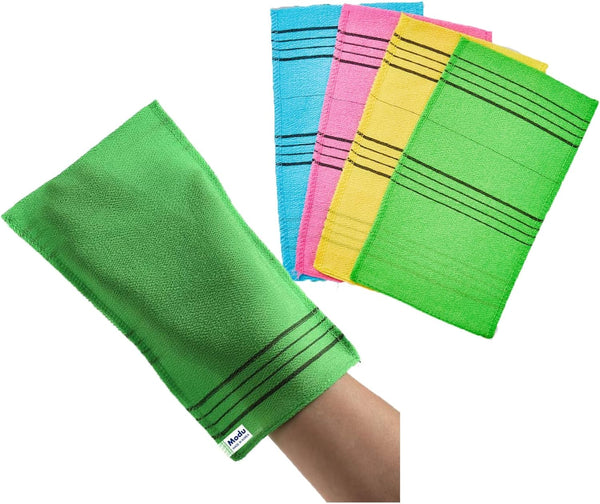 Modu Exfoliating Mitts Large (Green