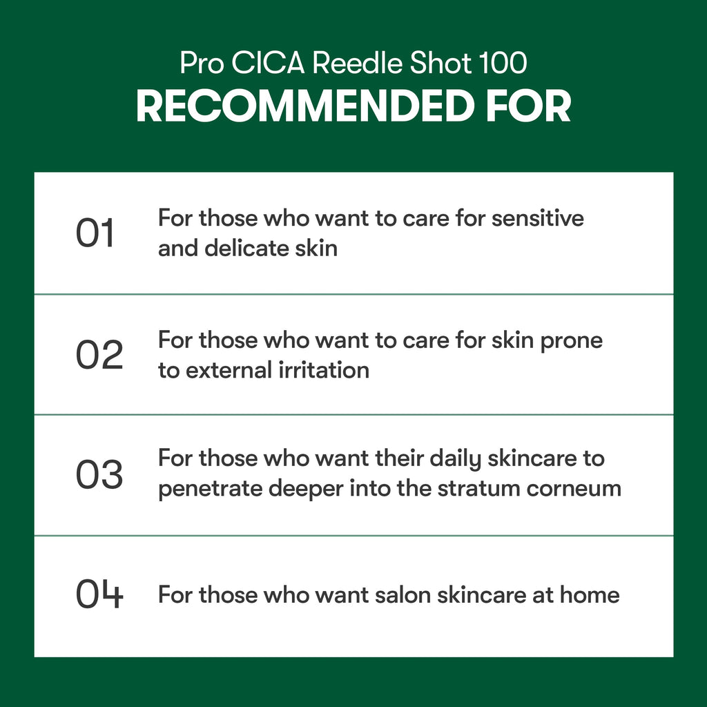VT Cosmetics Pro cica reedle shot 100
