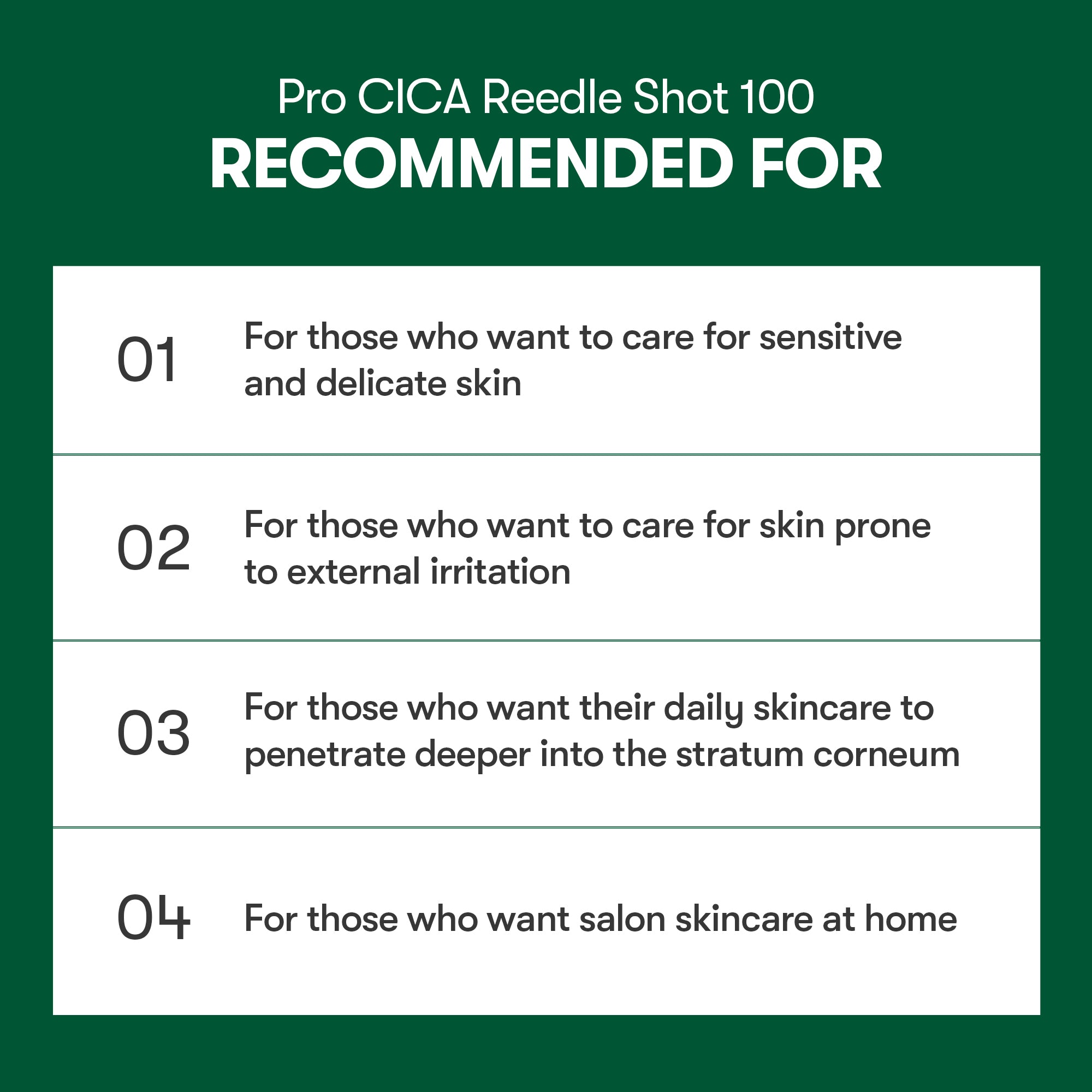 VT Cosmetics Pro cica reedle shot 100