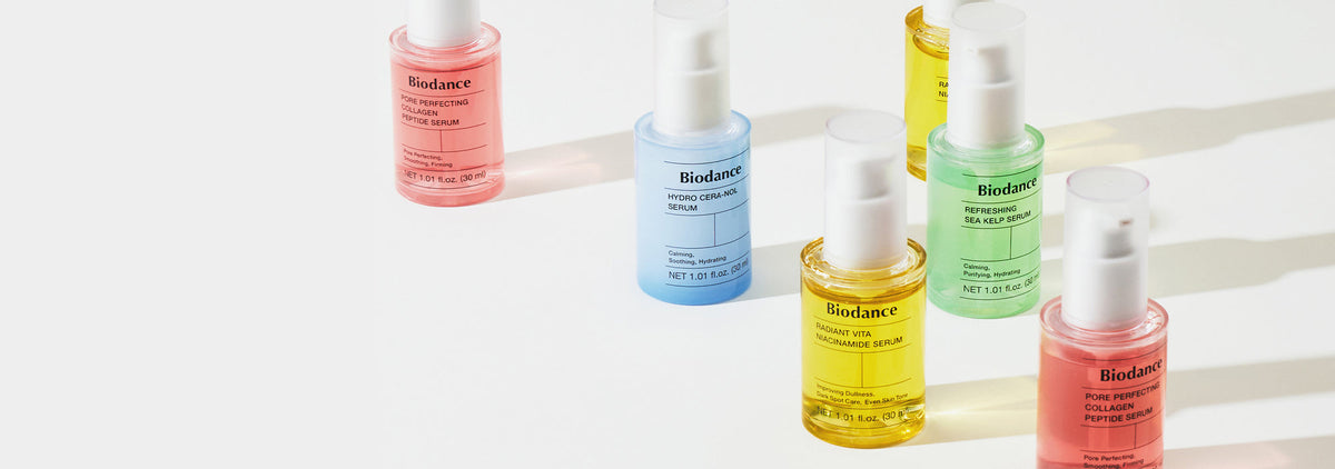 BIODANCE serum campaign banner