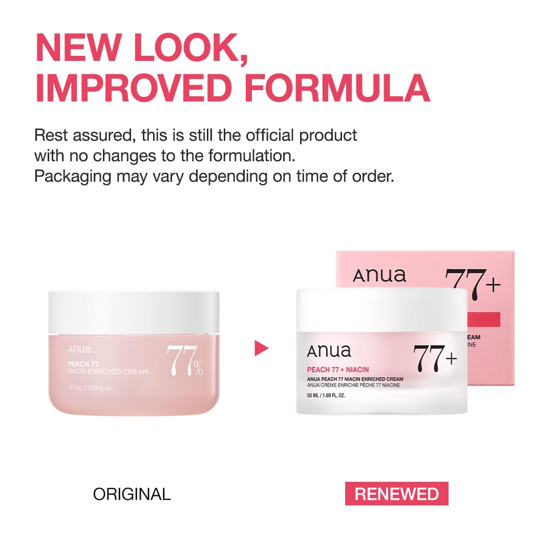 Anua Peach 77% Niacin Enriched Cream 50ml