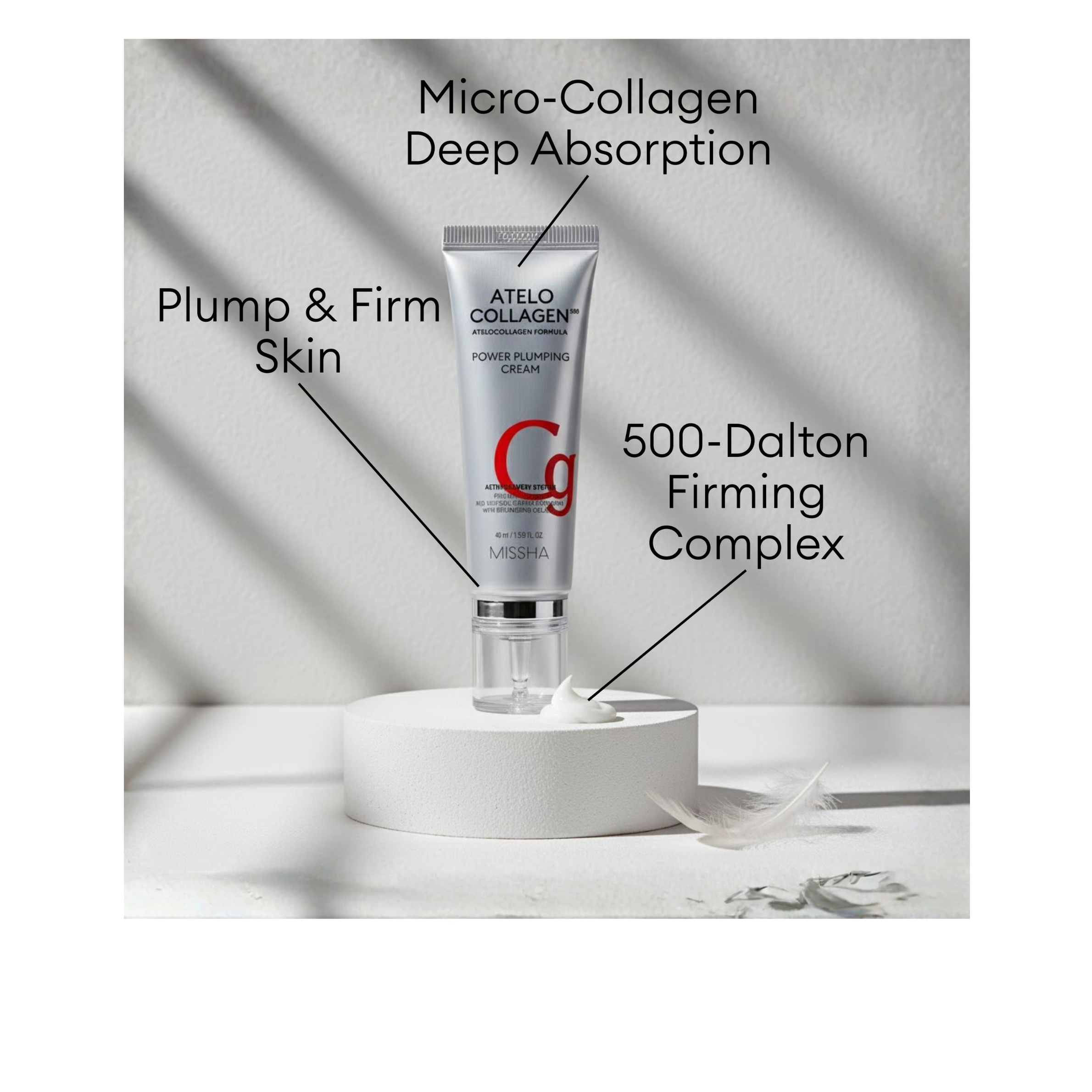 Missha Atelo Collagen 500 Plumping Cream 40ml