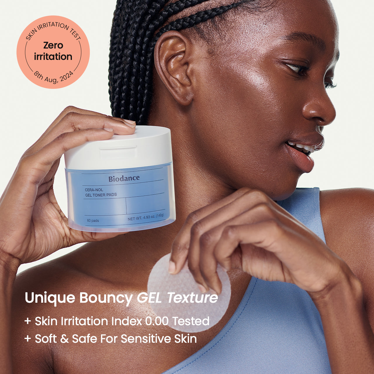 BIODANCE Cera-nol Gel Toner Pads