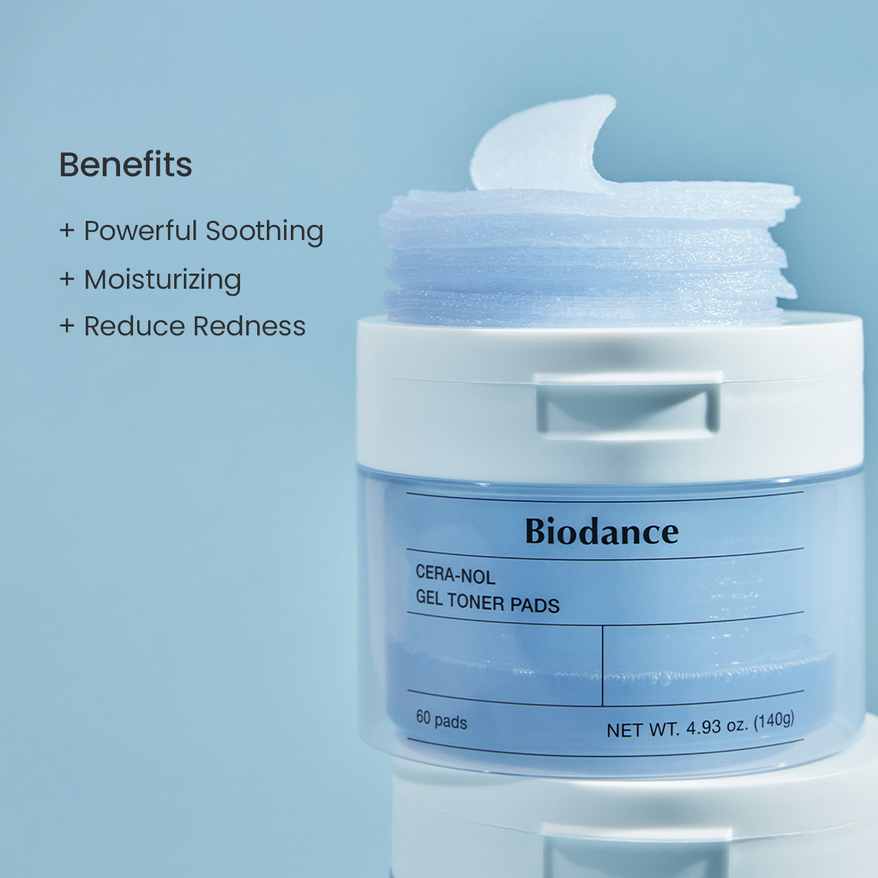 BIODANCE Cera-nol Gel Toner Pads
