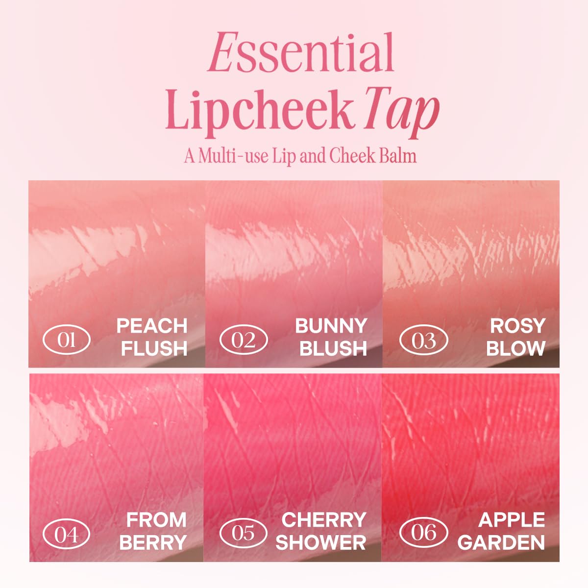 CLIO Essential Lip & Cheek Blush Tap