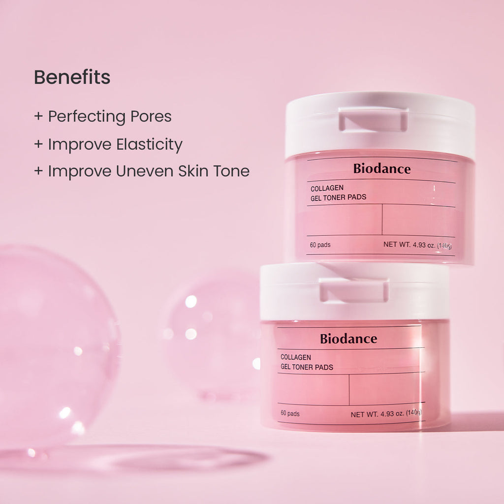 BIODANCE Collagen Gel Toner Pads HA + Niacinamide
