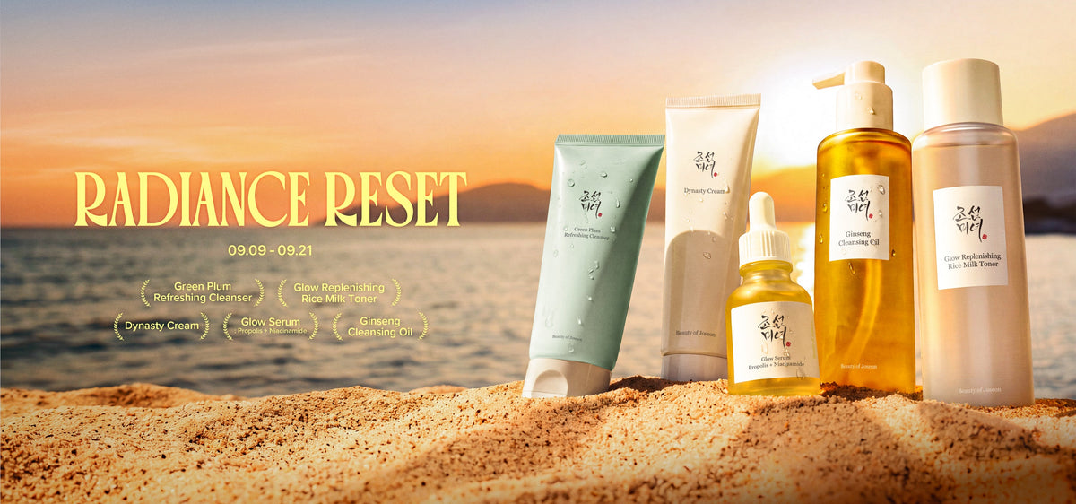 Beauty of Joseon Radiance Reset campaign banner