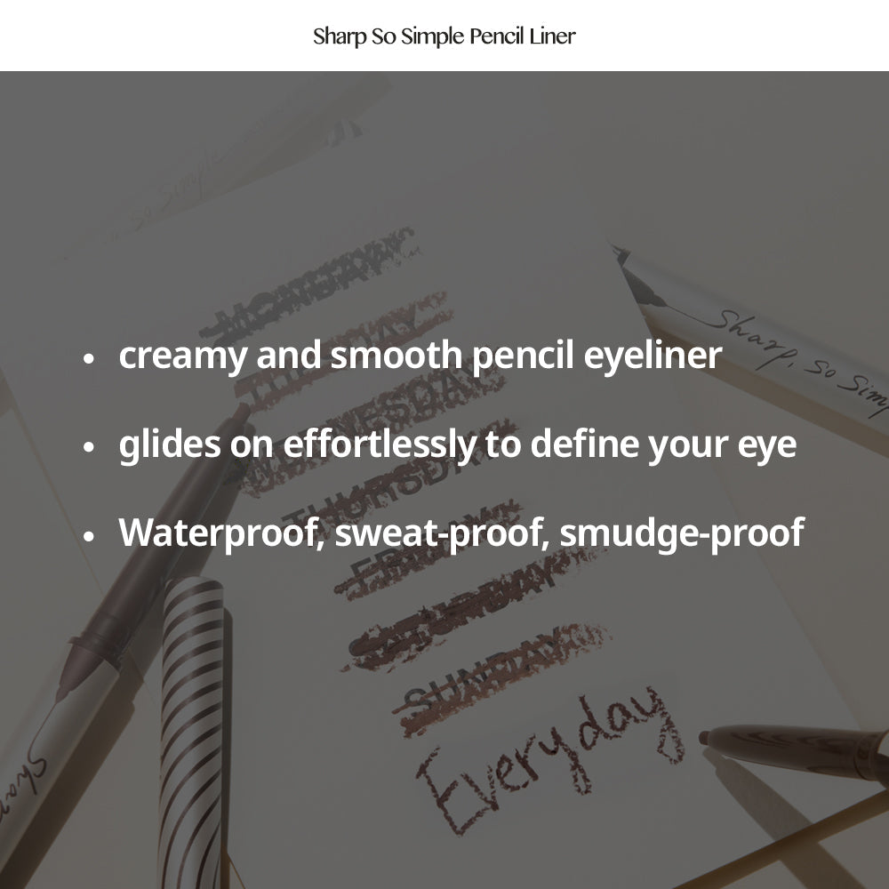 CLIO Sharp So Simple Waterproof Pencil Liner